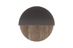 MASUTA DE CAFEA MULTIFUNCTIONALA RUSSO, 214323, CONFECTIONATA DIN MDF, ALAMA SI TRAVERTIN, MARO, STIL MODERN - Img 6