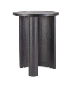 MASUTA DE CAFEA ORISSA 50 NEAGRA, CONFECTIONATA DIN LEMN MASIV DE MANGO, STIL MODERN - Img 4