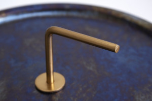 MASUTA DE CAFEA SIMPLY CLEVER 39493 AURIU/ALBASTRU STIL MODERN - Img 4