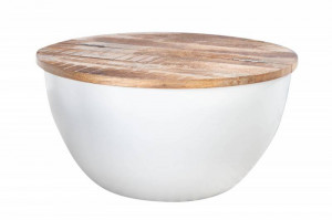 MASUTA DE CAFEA, STORAGE 60CM, DIN METAL, CU SPATIU DEPOZITARE - Img 4