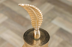 MASUTA DEOSEBITA, FAETHER 65CM, COD 42720, DIN METAL SI STICLA, STIL MODERN - Img 5