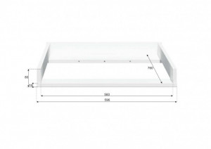 MASUTA PENTRU SCHIMBARE BEBELUS LOTTA ALBA DESIGN SCANDINAV BA - Img 6