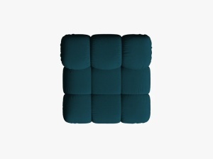 MODUL CANAPEA BELLIS, ALBASTRU MARIN, CU TAPITERIE DIN TEXTIL 3D SONIC, MICADONI - Img 3