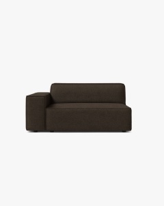 MODUL CANAPEA/COLTAR JODIE, 122X99 CM, MARO, PE STANGA, TAPITAT CU TAPITERIE DIN TEXTIL STRUCTURAT LIBERTY, MICADONI - Img 1