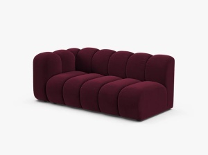 MODUL CANAPEA LUPIN, PE STANGA, 173 CM, VISINIU, CU TAPITERIE DIN TEXTIL CATIFEA VENUS, MICADONI - Img 2