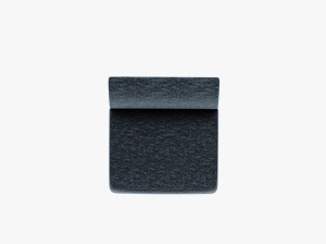 MODUL CANAPEA MILEY, CU SPATAR, ALBASTRU, CU TAPITERIE DI TEXTIL CHENILLE HAGA, MICADONI - Img 4