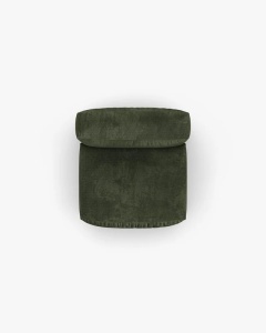 MODUL COLTAR/CANAPEA MARTINA, 120X92 CM, ADANCIME SCAUN 90 CM, VERDE, TAPITAT CU TAPITERIE DIN TEXTIL CATIFEA VOGUE, MICADONI - Img 4