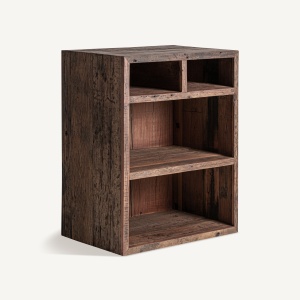 MODUL PENTRU PULT DE BAR LANDSHUT 37330, MARO, CONFECTIONAT DIN LEMN RECICLAT, STIL MODERN - Img 3