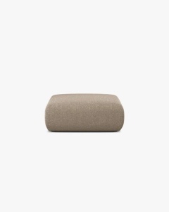 MODUL PUF CANAPEA MOLINO, 100X100, BEJ INCHIS, CU TAPITERIE DIN TEXTIL CHENILLE EDEN, MICADONI