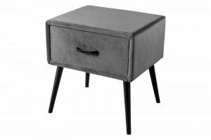 NOPTIERA 36CM, SIXTIES, DIN CATIFEA GRI INCHIS, STIL MODERN - Img 4