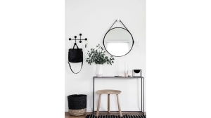 OGLINDA BAIE REA LOFT CFZL-MR060, 60CM, NEGRU, DIN STICLA SI METAL, CALITATE SUPERIOARA - Img 4
