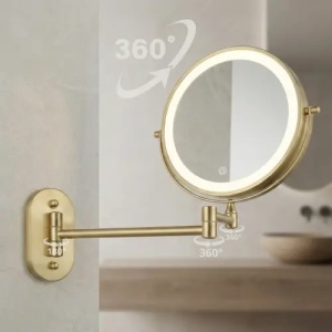 OGLINDA CU LED GLOW AURIU PERIAT, REGLABILA - Img 4