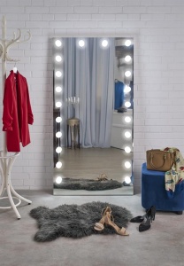 OGLINDA DE PODEA CU ILUMINARE, PEARL, 170X87CM, ARTIM GROUP SELECTION