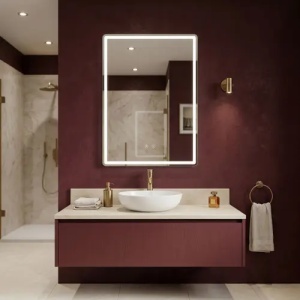 OGLINDA PENTRU BAIE, CU LED MARLO 80X60, CALITATE SUPERIOARA - Img 6