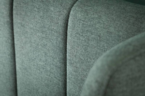 PAT( CADRU), BEAUTE 160X 200CM, COD 40764, DIN LEMN MASIV SI TEXTIL - Img 4