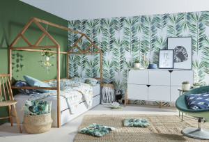 PAT CUCADRU LOTTA ALB PENTRU CAMERA DE BEBELUS DESIGN SCANDINAV BA