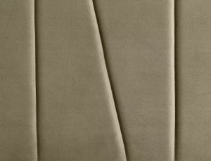 PAT DORMITOR SAVANA, 160 CM, BEJ BLUVEL 28, TAPITERIE DIN CATIFEA, STIL MODERN - Img 6