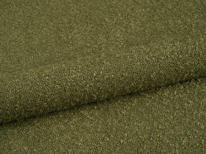 PAT TAPITAT AVELINE, 140X200, VERDE MASLINIU INCHIS, CU TAPITERIE DIN TEXTIL BOUCLE BALOO, MICADONI - Img 4