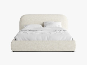 PAT TAPITAT, MURADA, 200x200, MELANJ BEJ DESCHIS, CU TAPITERIE DIN TEXTIL CHENILLE TRACY, MICADONI