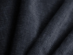 PAT TAPITAT, OVALO, 180x200, ALBASTRU INCHIS, SOMIERA RABATABILA, CU TAPITERIE DIN TEXTIL CHENILLE PERFECT HARMONY, MICADONI - Img 5