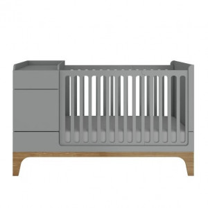PATUT PENTRU BEBELUSI UP! 70x120 GRI STIL MODERN BA - Img 3