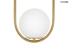 PENDUL AURELIA 50 GOLD, CONFECTIONAT DIN METAL SI STICLA, STIL MODERN - Img 2
