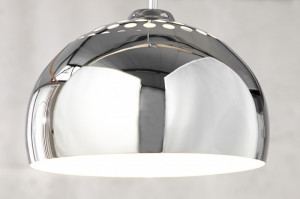 PENDUL CHROME BALL 5862 DIN METAL CROM STIL VINTAGE - Img 2