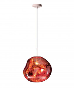 PENDUL LAVA APP332-1CP, 28x27 cm, LAVA ROSU, DIN ACRYL DE INALTA CALITATE, STIL MODERN, TU - Img 2