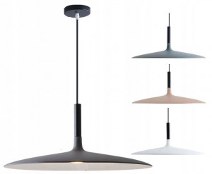 PENDUL WHITE APP032-1CP, 45x100 cm, ALB, DIN ALUMINIU, STIL MODERN, TU - Img 2