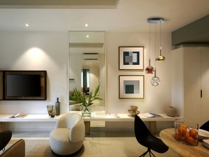 PLAFONIERA CHARLIZE 3 BECURI, 45CM, REALIZATA DIN METAL SI STCILA, FINISAJ DIVERSE CULORI, STIL MODERN - Img 3