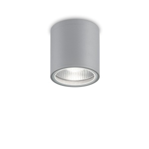 PLAFONIERA GUN PL1 GRIGIO STIL MODERN IDEAL LUX