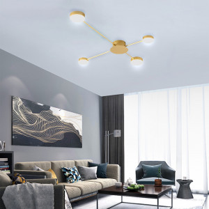 PLAFONIERA MODERN 6 LED, APP520-4C, 20x14 cm, AURIU, DIN OTEL DE INALTA CALITATE, STIL MODERN, TU - Img 3