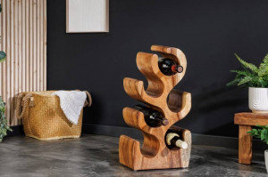 RAFT ORGANIZATOR 50CM, ARTE, LEMN MASIV, DESIGN MODERN, COD 43302 - Img 1