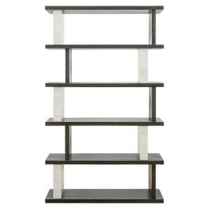 RAFT ORGANIZATOR WALDORF 213083, CONFECTIONAT DIN LEMN, FURNIR, PAL SI PIATRA, CULOARE BEJ/MARO, STIL MODERN - Img 3