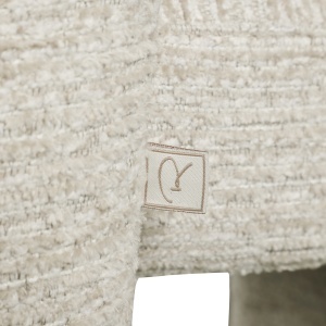 SCAUN BAR, DIN METAL/LEMN SI TEXTIL, CULOARE BEJ NATUR, RICHMOND INTERIORS - Img 4