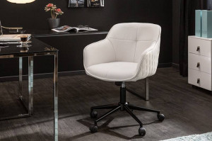 SCAUN BIROU AJUSTABIL, EUPHORIA, DIN METAL SI PIELE ECO, ARTIM GROUP SELECTION