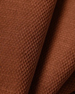 SCAUN DINING/BIROU BOWE, PORTOCALIU, TAPITAT CU TAPITERIE DIN TEXTIL CHENILLE REBEL SI LEMN MASIV DE FAG, MICADONI - Img 4
