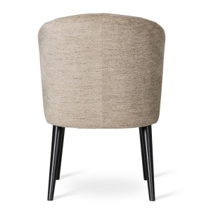 SCAUN DINING SENI SUPREME, CONFECTIONAT DIN LEMN, SPUMA, ARCURI SI TEXTIL, BEJ, STIL MODERN - Img 4