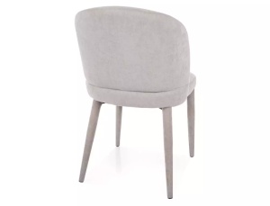 SCAUN DINING TINO, WIND GRI DESCHIS 84, DIN STOFA SI METAL, STIL MODERN - Img 4