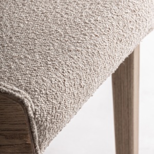 SCAUN DINING TREBAS, DIN LEMN DE FRASIN SI TEXTIL, DESIGN EXCLUSIVIST, VICAL HOME - Img 6