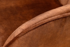 SCAUN DINING, TURIN, TEXTIL FOARTE FIN SI PICIOARE DIN METAL, CULOARE MARO, ARTIM GROUP SELECTION - Img 2