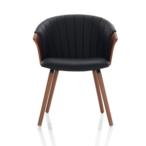 SCAUN ELEGANT, BRYAN DARK, DIN LEMN, FURNIR SI PIELE ECO, ARTIM GROUP SELECTION - Img 4