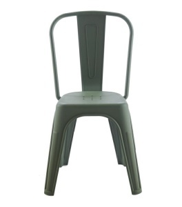 SCAUN PENTRU EXTERIOR/INTERIOR TOWER PARIS PP, VERDE, DIN POLIPROPILENA, STIL MODERN MINIMALIST
