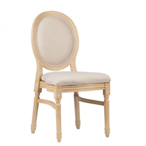 SCAUN PENTRU SALA EVENIMENTE/CONFERINTA, LOUISE, NATUR, DESIGN CLASIC