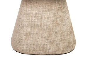 SCAUN ROTATIV BEJ, CONFECTIONAT DIN TAPITERIE DIN TEXTIL, SPUMA SI METAL, STIL MODERN - Img 9