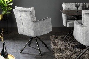 SCAUN ROTATIV, BIG GEORGE, GRI, CATIFEA, STIL MODERN, ARTIM GROUP SELECTION - Img 6