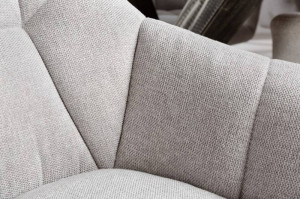 SCAUN ROTATIV, PAPILLON, TEXTIL GRI DESCHIS, STIL RETRO, ARTIM GROUP SELECTION - Img 6