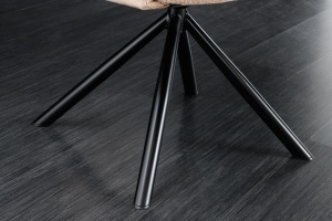 SET 2 SCAUNE, BIG GEORGE, ROTATIVE, MATERIAL TEXTIL, MICROFIBRA, CADRUL METAL, ARTIM GROUP SELECTION - Img 7