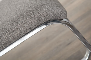 SET 4 SCAUNE DINING SAU BIROU GRI HAMPTON 22125 - DESIGN MODERN - Img 6