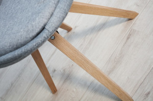 SET 4 SCAUNE GRI SCANDINAVIA 36273 DESIGN SCANDINAV - Img 5
